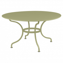 Table ronde D.137 ROMANE de Fermob, Tilleul 