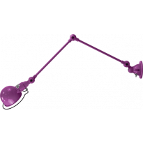 Applique SIGNAL SI331 réflecteur Ø10 de Jieldé avec 2 bras articulés, Fuchsia Violet
