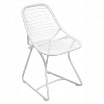 Chaise SIXTIES de Fermob, Blanc/Blanc