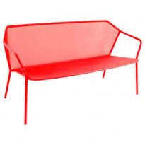 Sofa 2 places DARWIN de Emu, Rouge écarlate