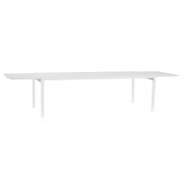 Table à allonge KWADRA de Sifas, blanc, 240 x 100