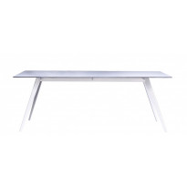 Table AISE rectangulaire de Treku, 140 x 90 cm, Blanc