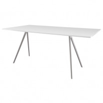 Table BAGUETTE de Magis, 85 x 205 cm, Blanc