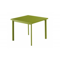 Table carrée 90x90 STAR de Emu, Vert