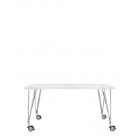 Table MAX de Kartell, Blanc Zinc, L.160 X H.73 X P.80