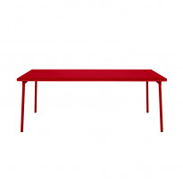 Table PATIO rectangulaire de Tolix, 200 x 100 cm, Piment