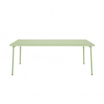 Table PATIO rectangulaire de Tolix, 200 x 100 cm, Vert anis
