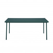 Table PATIO rectangulaire de Tolix, 200 x 100 cm, Vert empire