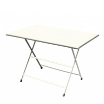 Table rectangulaire ARC EN CIEL de Emu, 110 cm, Blanc mat