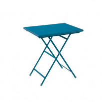 Table rectangulaire ARC EN CIEL de Emu, 70 cm, Bleu