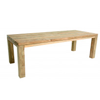 Table rectangulaire CARL, 180 x 90 cm, Teck 