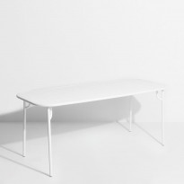Table rectangulaire WEEK-END de Petite Friture, 180x85x75, Blanc