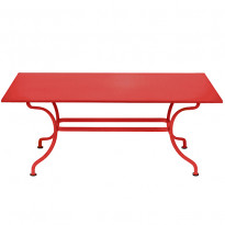 Table ROMANE 180 cm de Fermob coquelicot