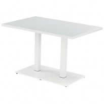 Table ROUND de Emu, 120 x 80 cm, Blanc mat