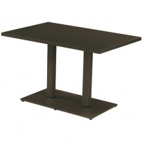 Table ROUND de Emu, 120 x 80 cm, Marron d