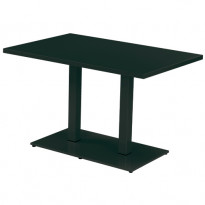 Table ROUND de Emu, 120 x 80 cm, Noir