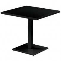 Table ROUND de Emu, 70 x 70 cm, Noir