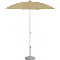 Parasol rond ALEXO® avec volant de Glatz, D. 220, 526 Bambou 