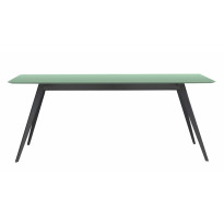 Table AISE rectangulaire de Treku, 140x90x75, Aqua
