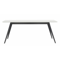 Table AISE rectangulaire de Treku, 190x90x75, Blanc