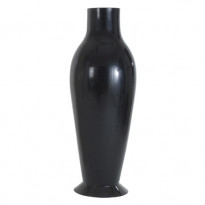 Vase MISSES FLOWER POWER de Kartell, Noir brillant