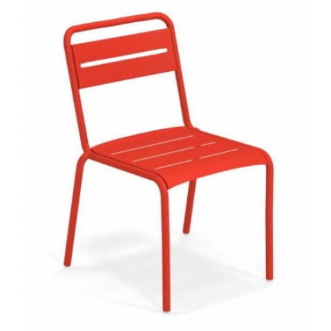 Chaise STAR de Emu, Rouge écarlate