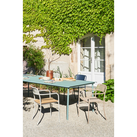 Table rectangulaire Patio Tolix - vert