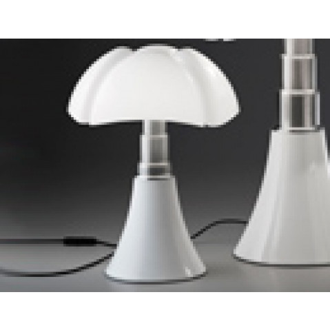 Lampe à poser, PIPISTRELLO, variateur LED, blanc, H86cm - Martinelli-luce