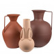 Set de vases ROMAN de Pols Potten, Marron