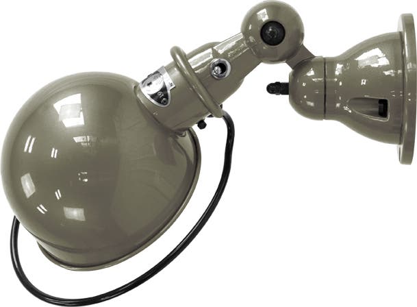 Applique LOFT D1000 de Jieldé, sans interrupteur, Kaki gris Applique LOFT D1000 de Jieldé, sans interrupteur, Kaki gris