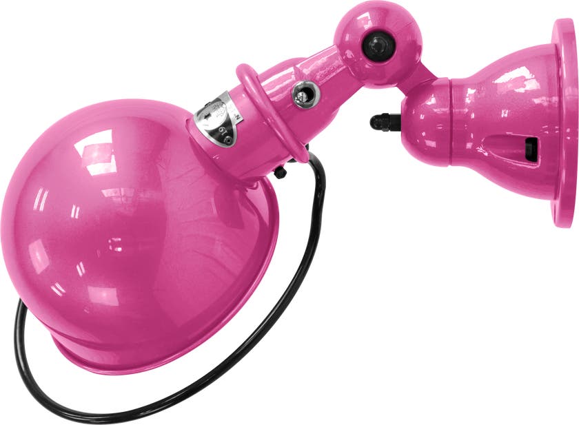 Applique LOFT D1000R de Jieldé, avec interrupteur, sans bras, Rose Applique LOFT D1000R de Jieldé, avec interrupteur, sans bras, Rose