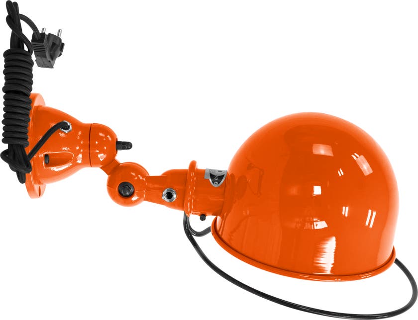 Applique LOFT D1020CR de Jieldé, avec interrupteur, Orange Applique LOFT D1020CR de Jieldé, avec interrupteur, Orange