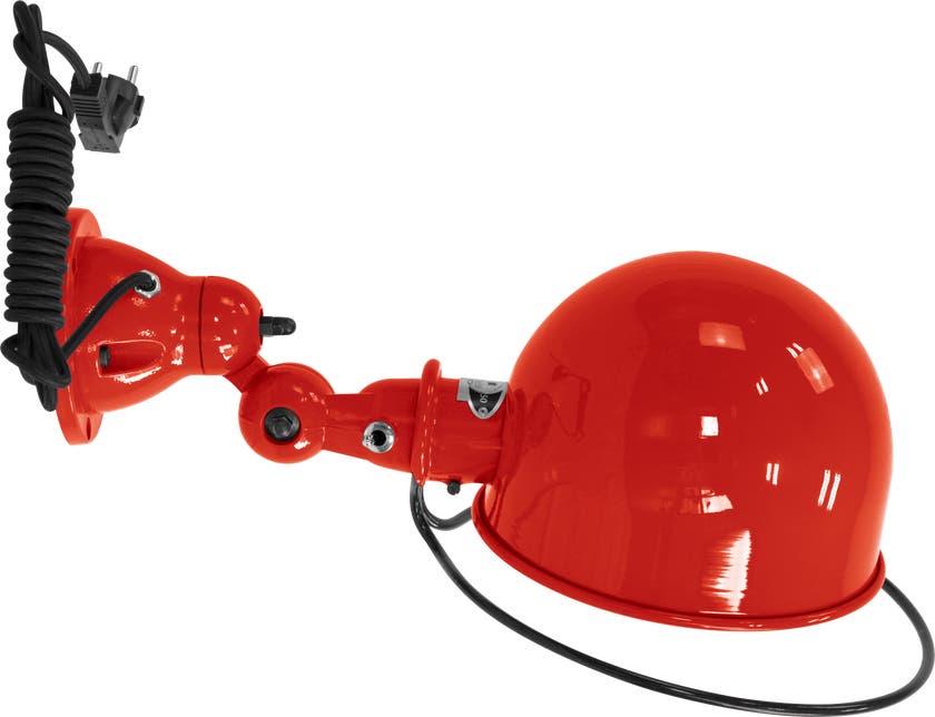 Applique LOFT D1020CR de Jieldé, avec interrupteur, Rouge Applique LOFT D1020CR de Jieldé, avec interrupteur, Rouge