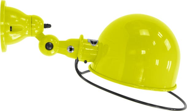 Applique murale LOFT D1020 de Jieldé, sans interrupteur, Jaune souffre Applique murale LOFT D1020 de Jieldé, sans interrupteur, Jaune souffre