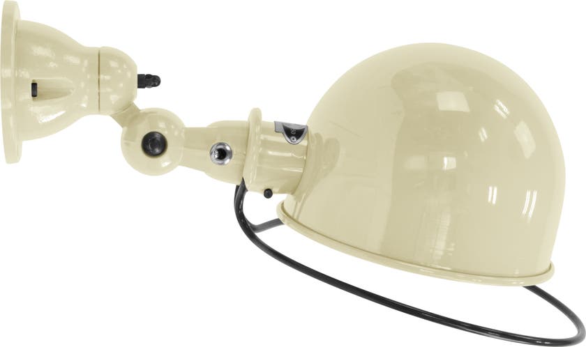Applique LOFT D1020R avec interrupteur de Jieldé, sans bras, Ivoire Applique LOFT D1020R avec interrupteur de Jieldé, sans bras, Ivoire
