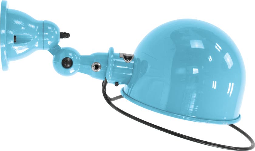 Applique LOFT D1020R avec interrupteur de Jieldé, sans bras, Bleu pastel Applique LOFT D1020R avec interrupteur de Jieldé, sans bras, Bleu pastel