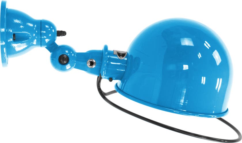 Applique LOFT D1020R avec interrupteur de Jieldé, sans bras, Bleu clair Applique LOFT D1020R avec interrupteur de Jieldé, sans bras, Bleu clair