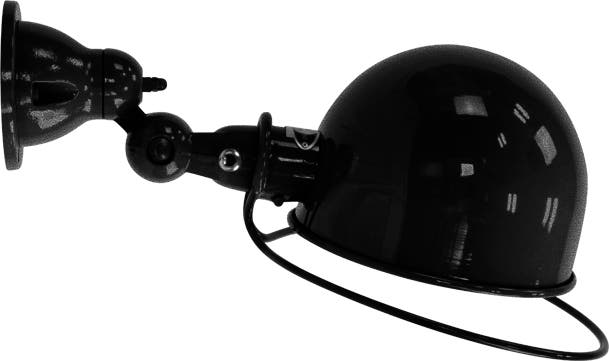 Applique murale LOFT D1020 de Jieldé, sans interrupteur, Noir martelé Applique murale LOFT D1020 de Jieldé, sans interrupteur, Noir martelé