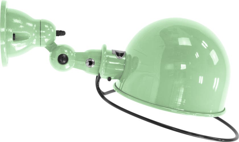 Applique LOFT D1020R avec interrupteur de Jieldé, sans bras, Vert d'eau Applique LOFT D1020R avec interrupteur de Jieldé, sans bras, Vert d'eau