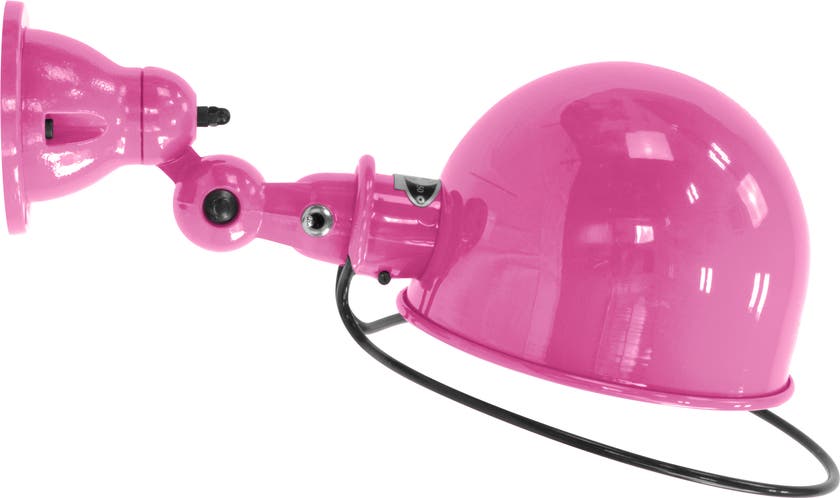 Applique LOFT D1020R avec interrupteur de Jieldé, sans bras, Rose Applique LOFT D1020R avec interrupteur de Jieldé, sans bras, Rose
