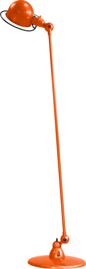 Lampadaire LOFT D1200 de Jieldé, Orange Lampadaire LOFT D1200 de Jieldé, Orange