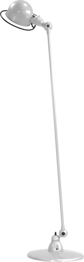 Lampadaire LOFT D1200 de Jieldé, Gris argent Lampadaire LOFT D1200 de Jieldé, Gris argent