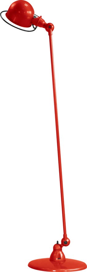 Lampadaire LOFT D1200 de Jieldé, Rouge Lampadaire LOFT D1200 de Jieldé, Rouge