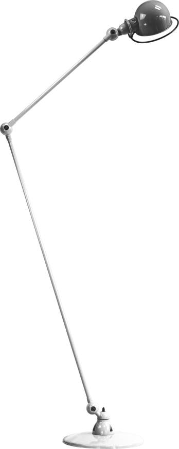 Lampadaire LOFT D1260 de Jieldé, Chrome Lampadaire LOFT D1260 de Jieldé, Chrome