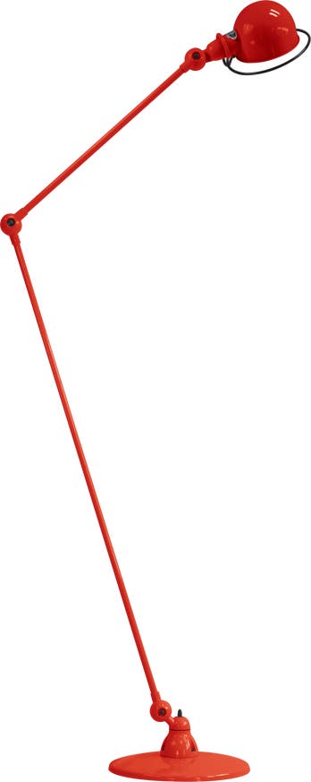 Lampadaire LOFT D1260 de Jieldé, Rouge Lampadaire LOFT D1260 de Jieldé, Rouge