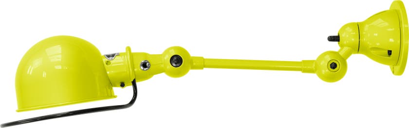 Applique LOFT D2501 de Jieldé, sans interrupteur, Jaune souffre Applique LOFT D2501 de Jieldé, sans interrupteur, Jaune souffre