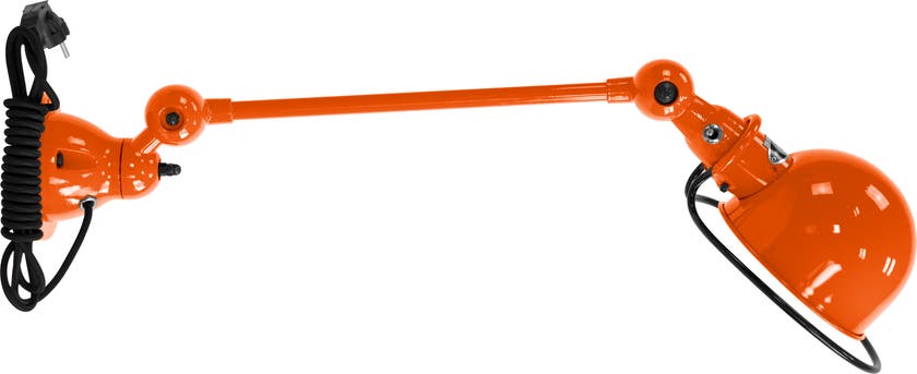 Applique LOFT D4001CR de Jieldé, avec interrupteur, Orange Applique LOFT D4001CR de Jieldé, avec interrupteur, Orange