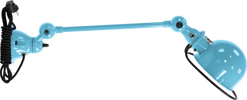 Applique LOFT D4001CR de Jieldé, avec interrupteur, Bleu pastel Applique LOFT D4001CR de Jieldé, avec interrupteur, Bleu pastel