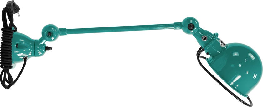 Applique LOFT D4001CR de Jieldé, avec interrupteur, Bleu d'eau Applique LOFT D4001CR de Jieldé, avec interrupteur, Bleu d'eau