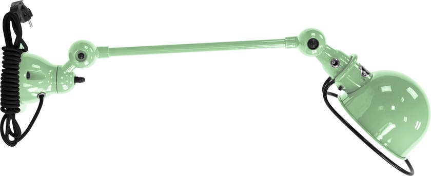 Applique LOFT D4001CR de Jieldé, avec interrupteur, Vert d'eau Applique LOFT D4001CR de Jieldé, avec interrupteur, Vert d'eau